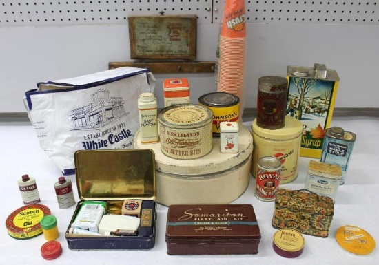 Mixed Tins, Products, and More