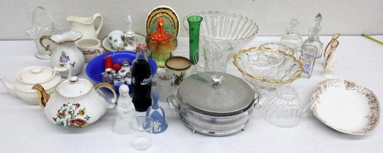 Mixed Collectible Glass and Ceramics