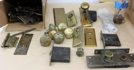 Brass Door Knobs and Hardware