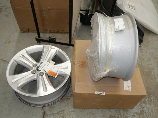 Two 2015-2019 Mustang 17x7 Five Spoke Wheels