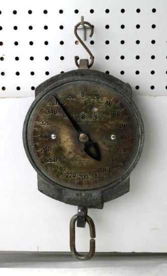 Detecto Maric #77S Round Brass Scale