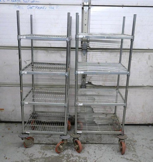 Two 24" Wide Metro Racks
