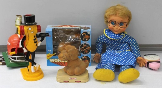 Mr. Peanut Butter Maker, Mrs. Beasley Doll, and Other Classic Toys