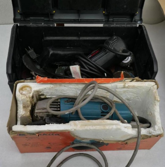 Makita 9501B Grinder & Rotozip SCS 01 Spiral Saw