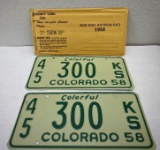 1958 Colorado State Truck Pair!