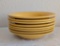 Original Yellow Fiestaware Rim Soup Bowls
