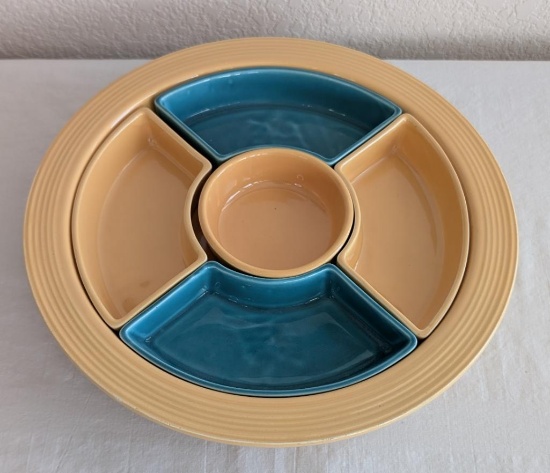 Fiestaware Relish Tray
