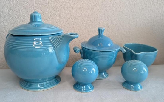 Original Turquoise Fiestaware Set
