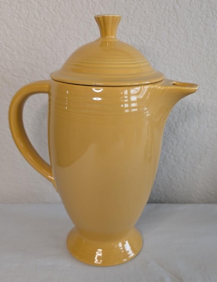 Fiesta Original Yellow Coffee Pot