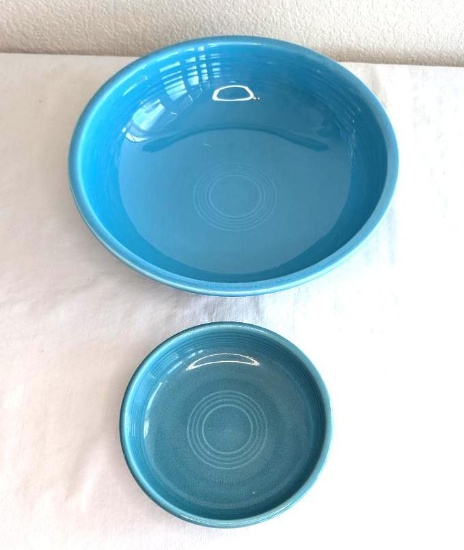 Fiesta Turquoise Fruit Bowls
