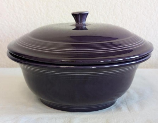 Mulberry Fiesta Covered Casserole Dish