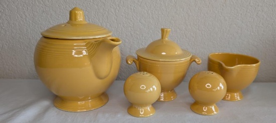 Original Yellow Fiestaware Set