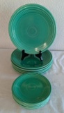 Original Green Fiesta Plates