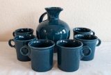 Fiesta Juniper Carafe and Tom & Jerry Mugs