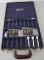 Three New Bach Symphony Trumpet Mouthpieces in Leather Case