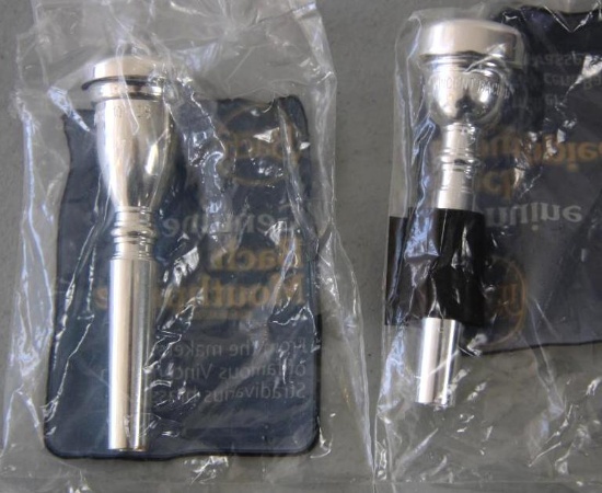 Two Bach Mouthpieces for Trumpet, 10.5S and 1.5B