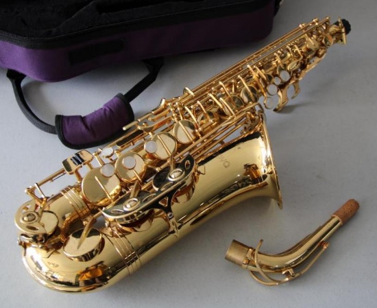 Excellent Nuova Model NAS-3 Alto Saxophone in Zip Case