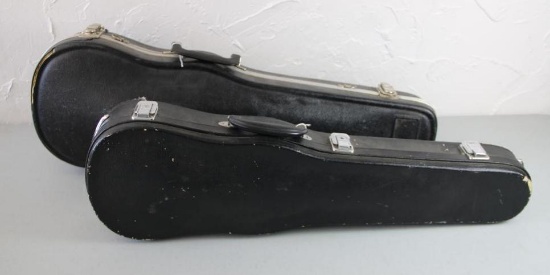 Two Similar Size Pre-Owned Violin Cases