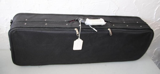 New Velvet-Lined 4/4 Violin Case with Hygrometer
