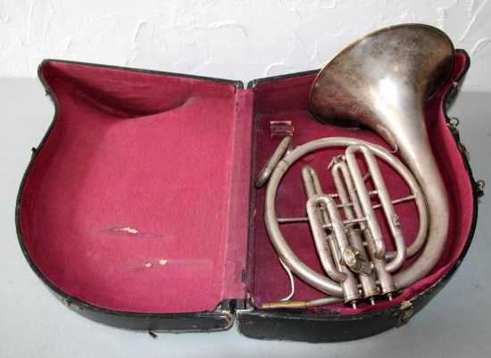 Conn Cavalier Mellophone in Case