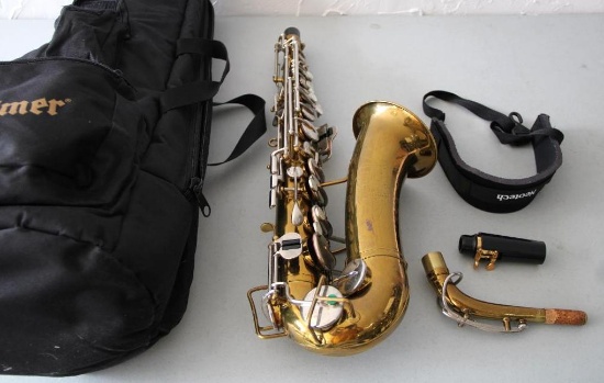 Bundy H&A Selmer Alto Sax in Zip Case