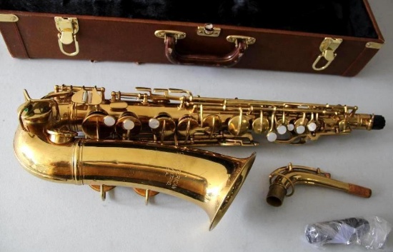Pan American Alto Sax with Components in Hard Case