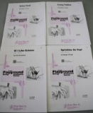 Four Sets of Sheet Music from the Kendor Playground String Orchestra Series Grade 1