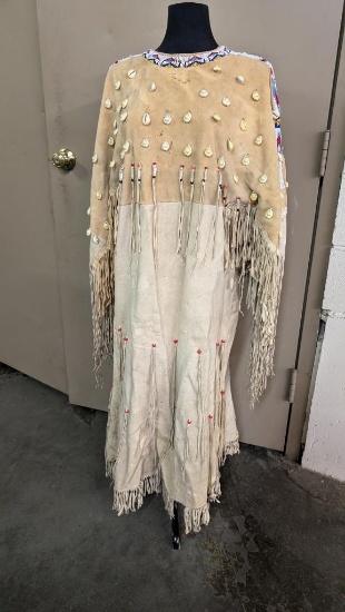 Early 1800s Elk-Hide Dress