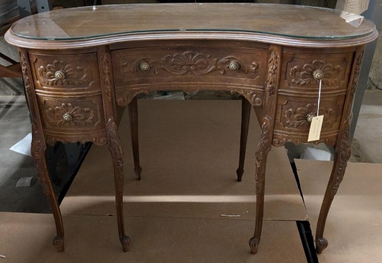 French Kidney Dressing Table/Desk