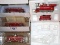 Four Bradford Exchange Masterpiece Railways Budweiser Cars New in Boxes