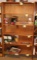 Tall Natural Wood Book Case