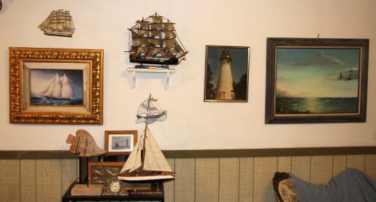 Nautical Art: Framed Knots, Framed Art, Model Ships, and More