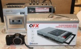 Crosley and OFX Cassette Tape Players and Kodak Digital Camera