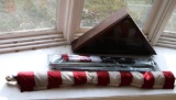 Pair of Flags and Flag Case