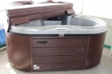 Nearly New Nordic Hot Tub with Manual and Care Products