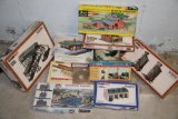 Mixed Structures and Components for Model Railroad Layouts