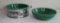 Fiesta Medium Green Bowl and Nappy w/ Serving Caddy