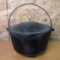 Hammered Cast Iron Bean Pot