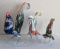 Lead Glass Roosters
