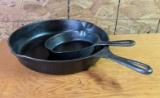 Wagner Ware Sidney O Cast Iron Skillets