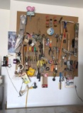 Contents of South Pegboard
