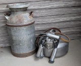 Ruben Scheinder Milk Can and Quadruple Milker