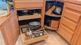 Contents of Lower South Kitchen Cabinets