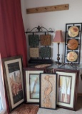 Entry Way Table and Art