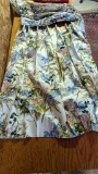 Vintage Floral Pleated Curtains
