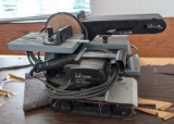 Delta Belt/Disc Sander and Handheld Belt Sander