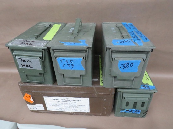 Steel Ammo Cans NO SHIPPING
