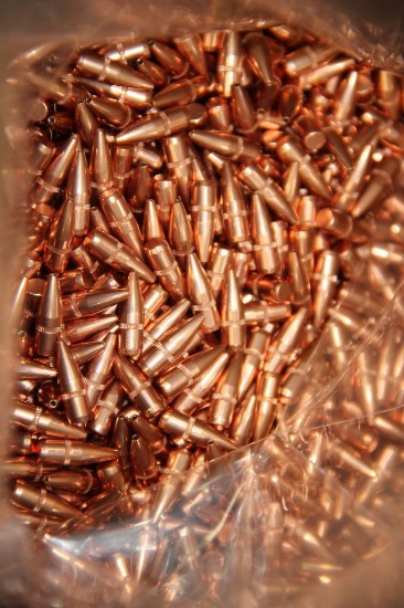 Over 15 Lbs. Repackaged 223 Caliber Bullets for Reloading