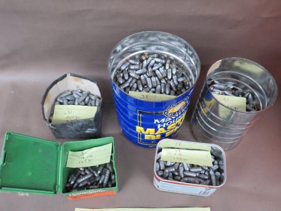 30 Cal Cast Bullets for Reloading