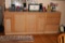 Natural Wood Cabinet Unit, Uninstalled